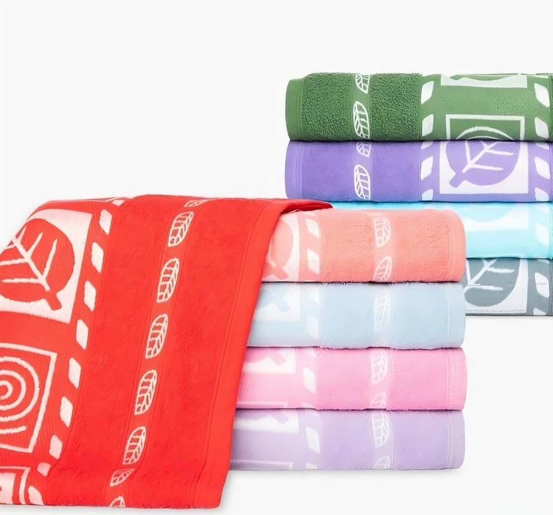 Toalha de Banho Folhas