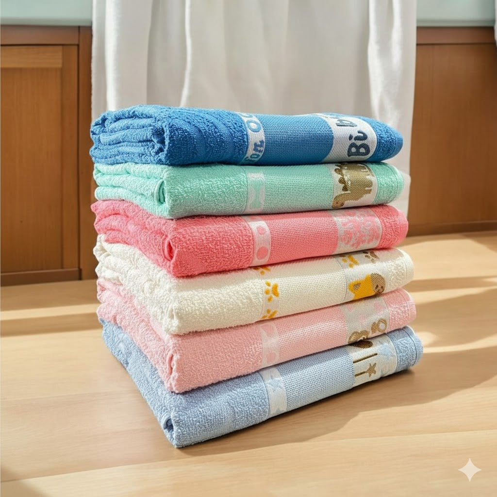 Toalha de Banho Infantil Jacquard